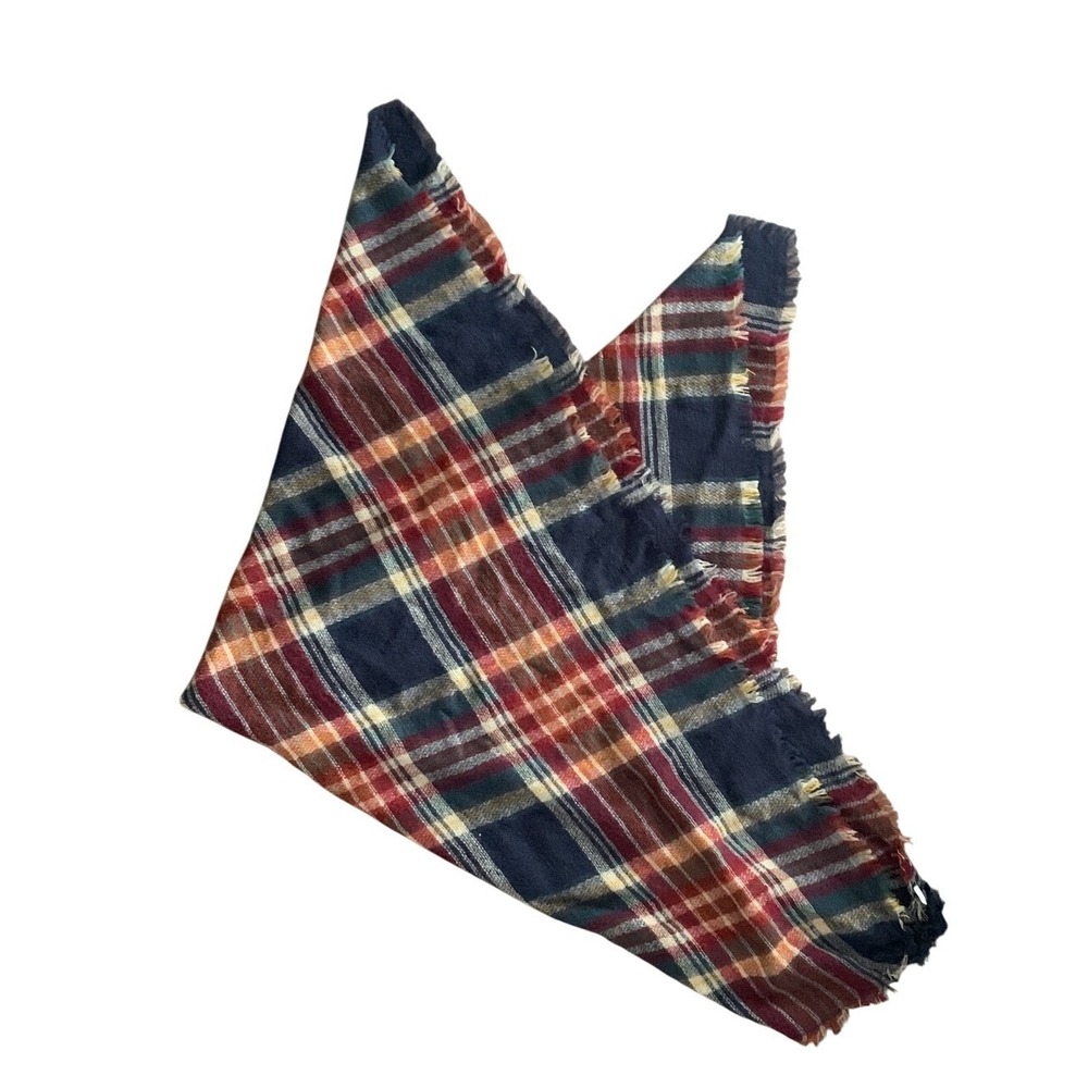 Plaid Blanket Scarf Wrap‎ Shawl Fall Winter Cozy Trendy